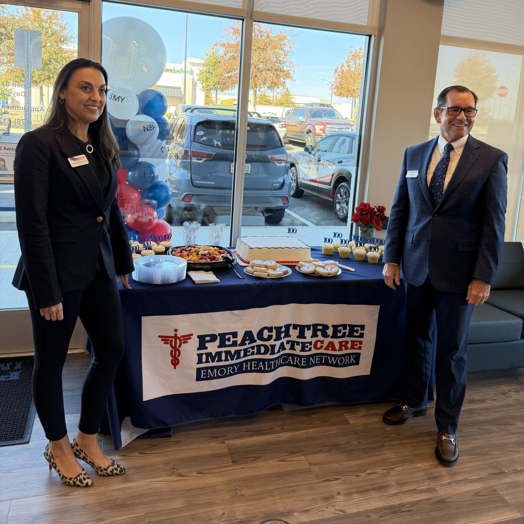 Andrea Malik Roe & Bill Miller - CRH Healthcare