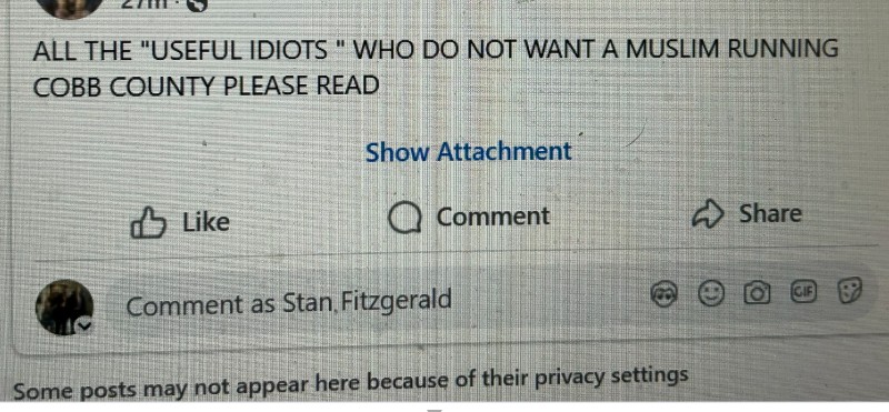 Hate speech in Cobb County Georgia Sophia Farooq