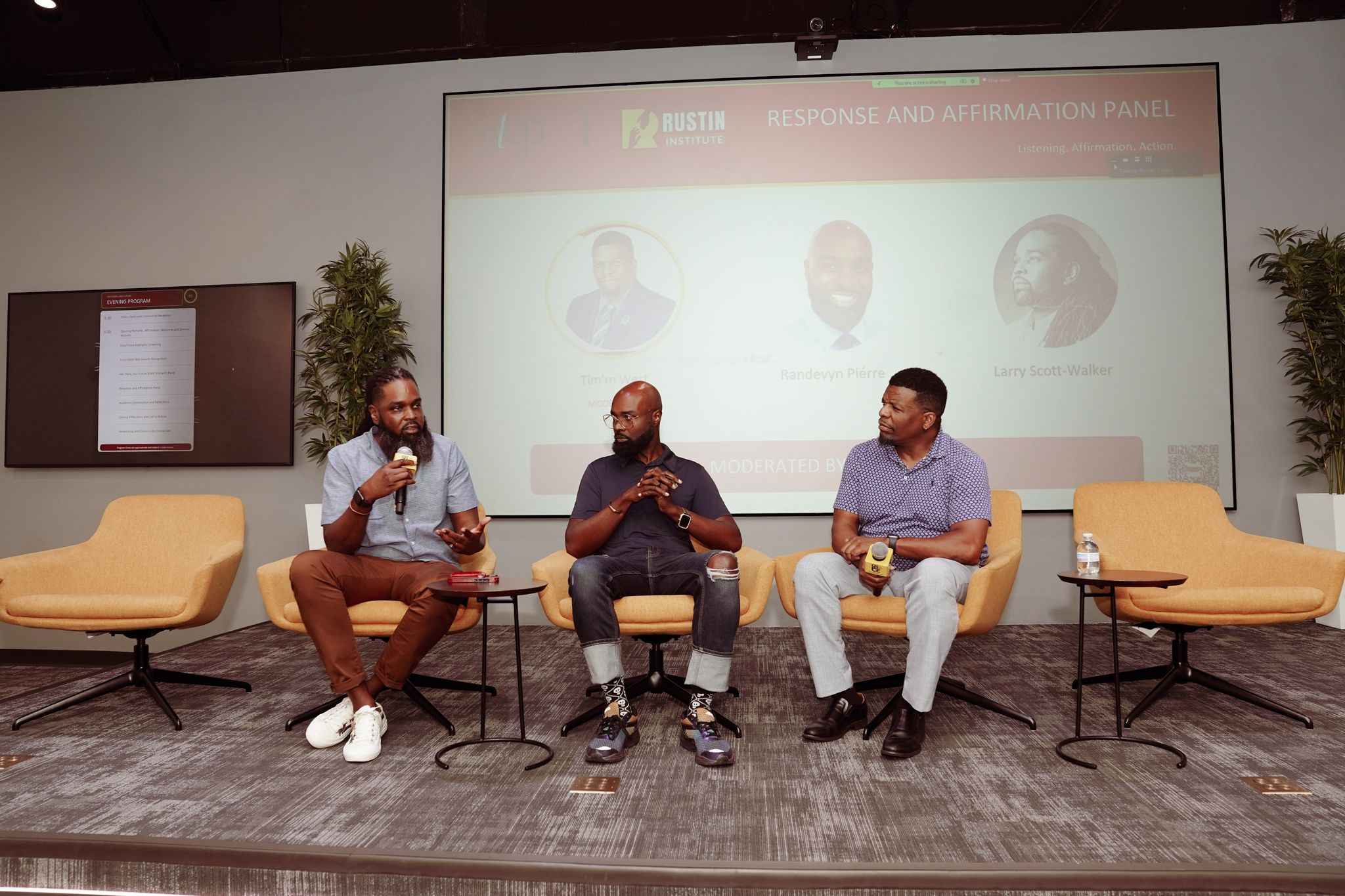Response And Affirmation Panel Moderated by T West