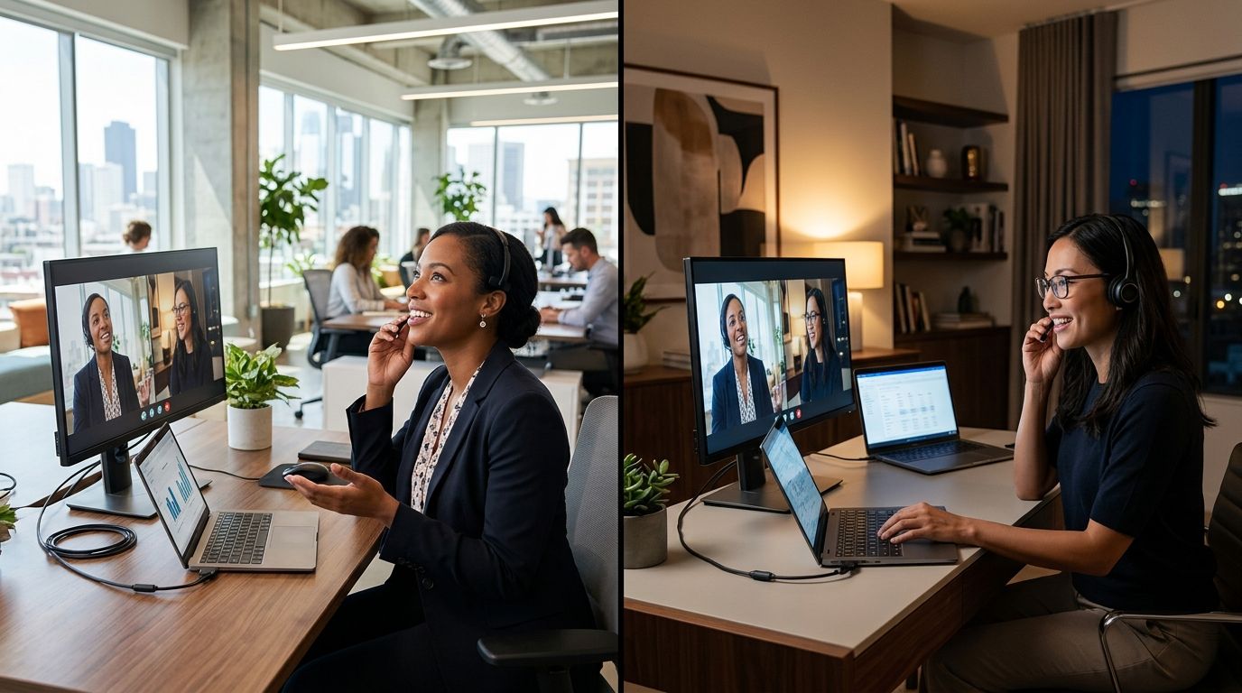 Seamless global collaboration across time zones.
