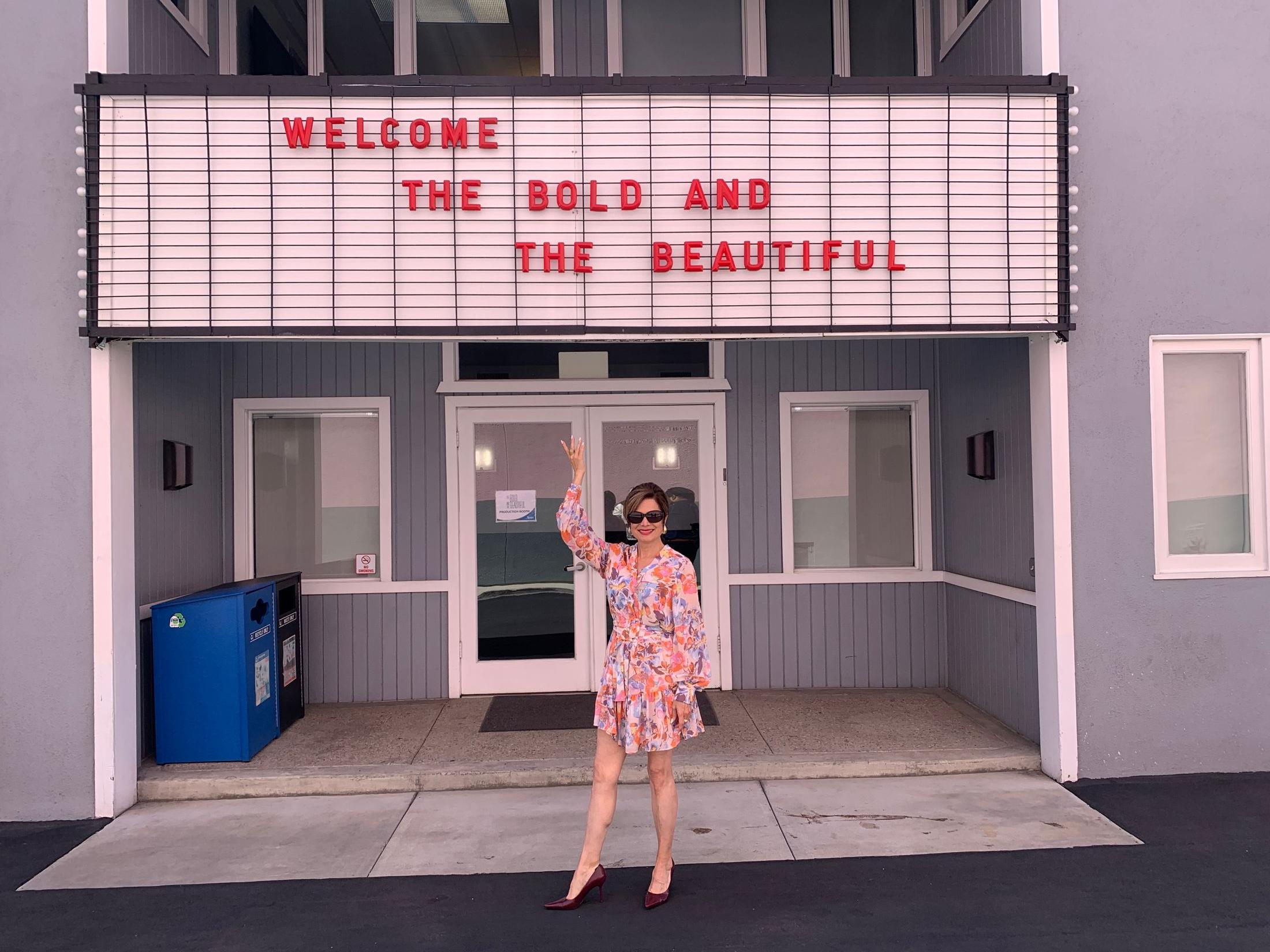 Tami Goveia At The Ribbon-Cutting Ceremony