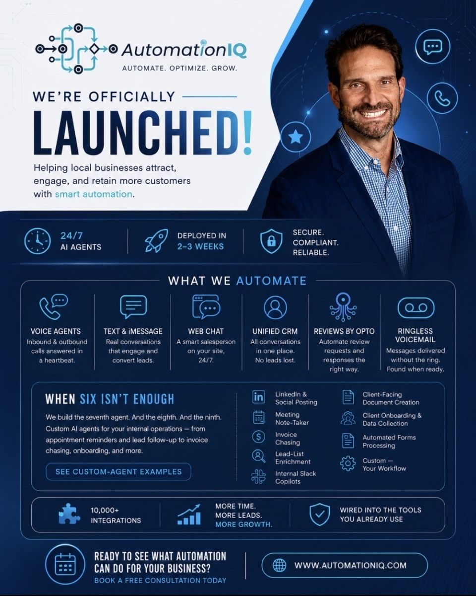 We're Launched